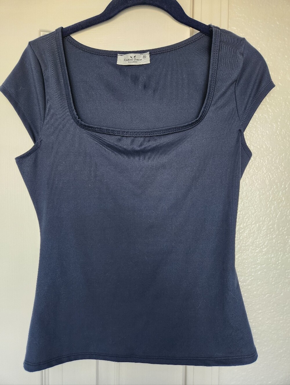 Rebellious Dreamer Blue Blouse Top Size Youth M Plus Free Shirt